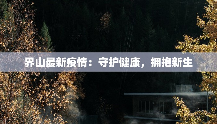 界山最新疫情：守护健康，拥抱新生