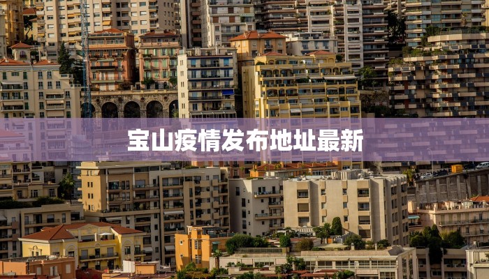 宝山疫情发布地址最新