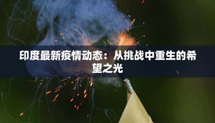 印度最新疫情动态：从挑战中重生的希望之光