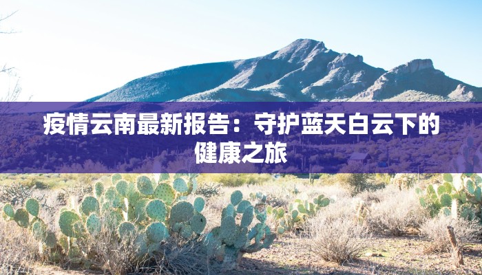 疫情云南最新报告：守护蓝天白云下的健康之旅