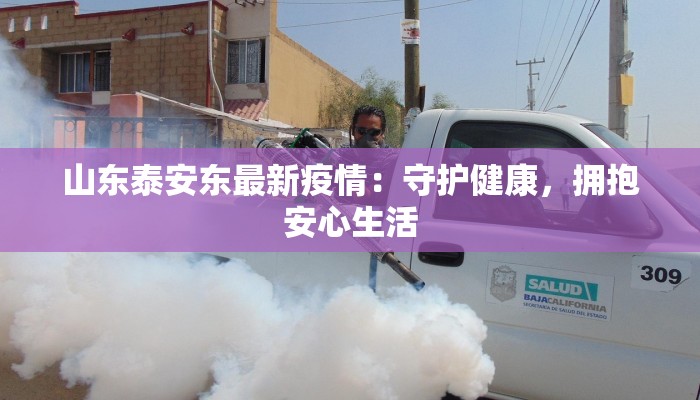 山东泰安东最新疫情：守护健康，拥抱安心生活