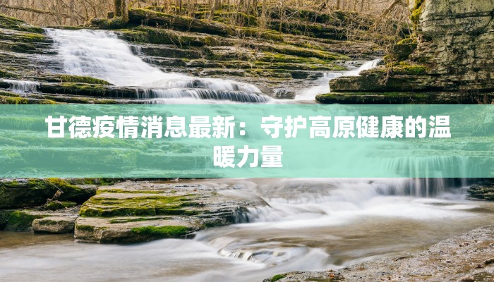 甘德疫情消息最新：守护高原健康的温暖力量