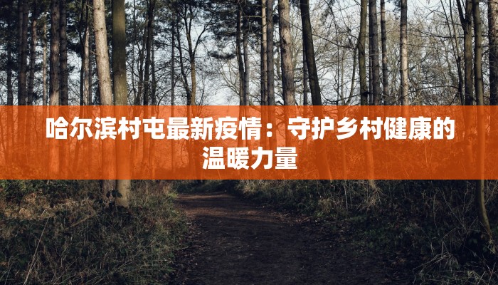 哈尔滨村屯最新疫情：守护乡村健康的温暖力量