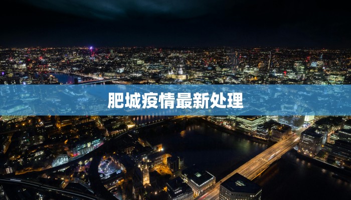 肥城疫情最新处理