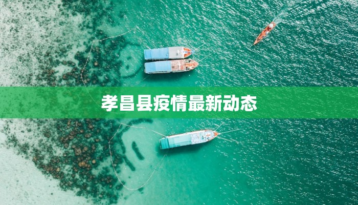 孝昌县疫情最新动态