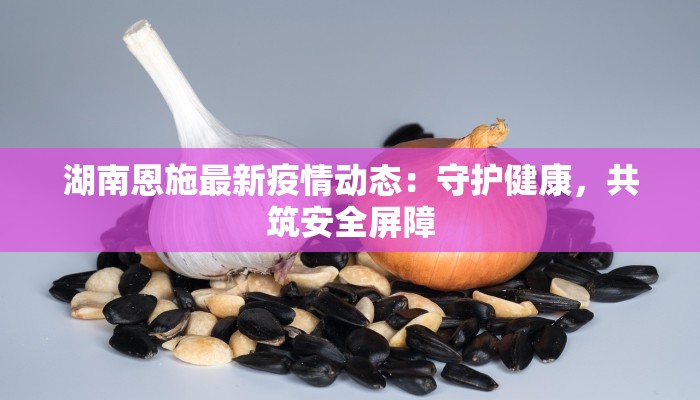 湖南恩施最新疫情动态：守护健康，共筑安全屏障