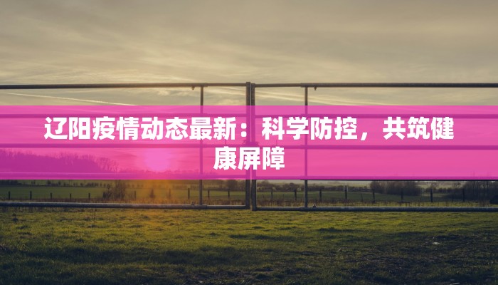 辽阳疫情动态最新：科学防控，共筑健康屏障