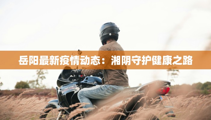 岳阳最新疫情动态：湘阴守护健康之路