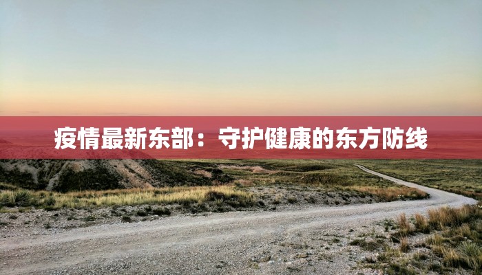 疫情最新东部：守护健康的东方防线