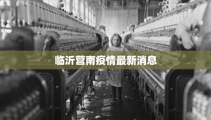 临沂营南疫情最新消息