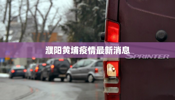 濮阳黄埔疫情最新消息