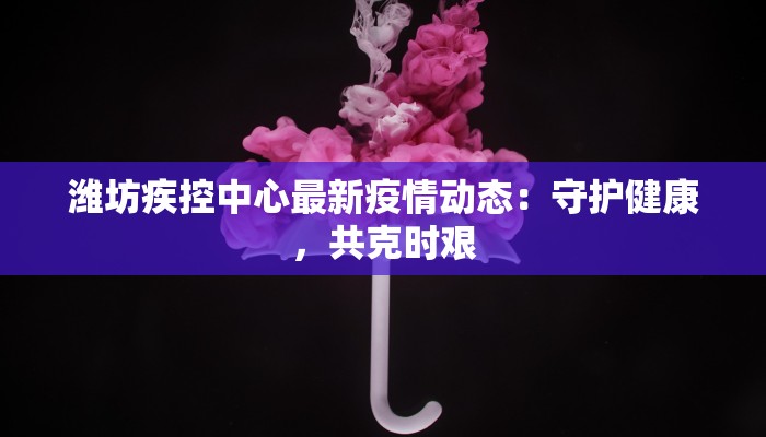 潍坊疾控中心最新疫情动态：守护健康，共克时艰