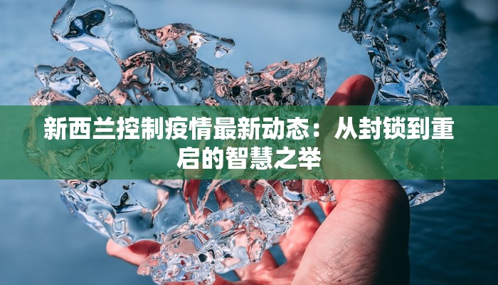 新西兰控制疫情最新动态：从封锁到重启的智慧之举