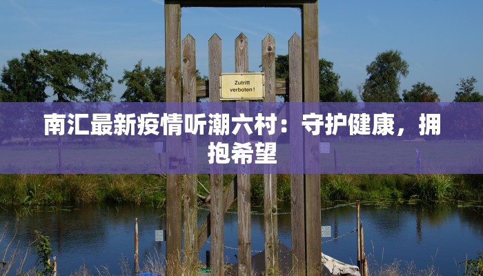 南汇最新疫情听潮六村：守护健康，拥抱希望