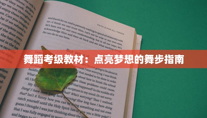 舞蹈考级教材：点亮梦想的舞步指南