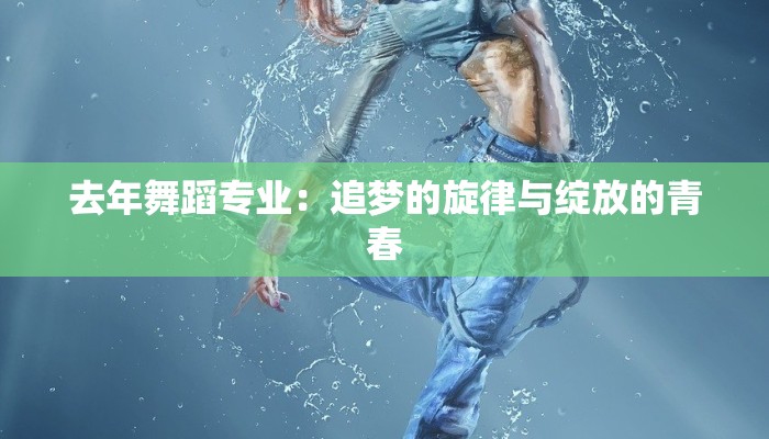 去年舞蹈专业：追梦的旋律与绽放的青春