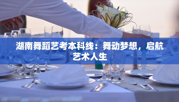 湖南舞蹈艺考本科线：舞动梦想，启航艺术人生