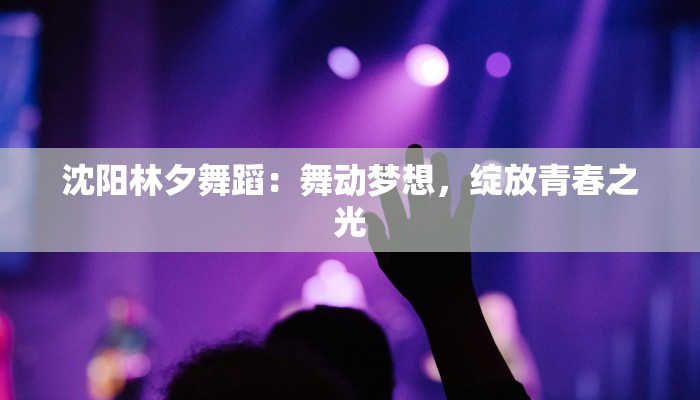 沈阳林夕舞蹈：舞动梦想，绽放青春之光