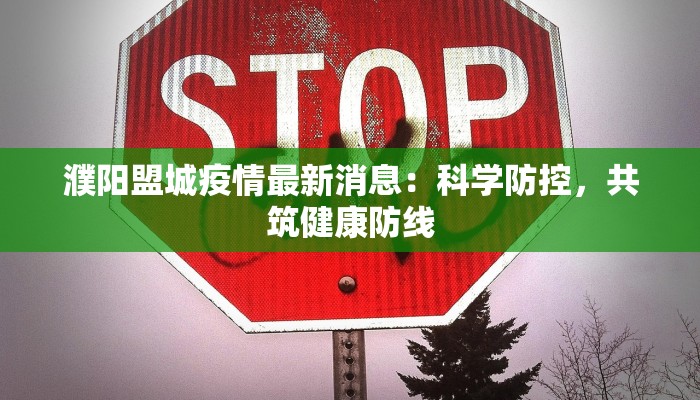 濮阳盟城疫情最新消息：科学防控，共筑健康防线