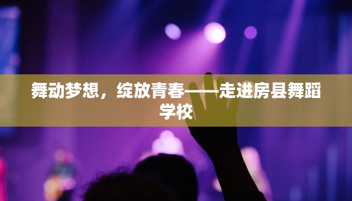 舞动梦想，绽放青春——走进房县舞蹈学校