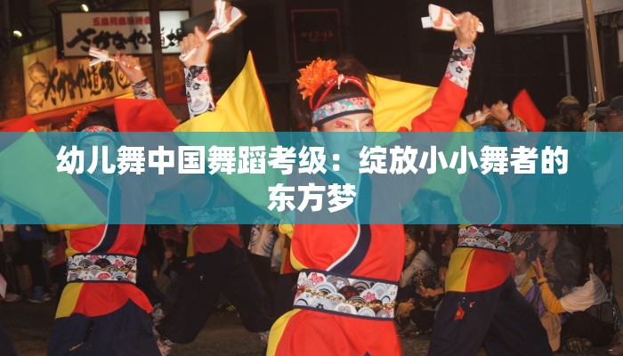 幼儿舞中国舞蹈考级：绽放小小舞者的东方梦