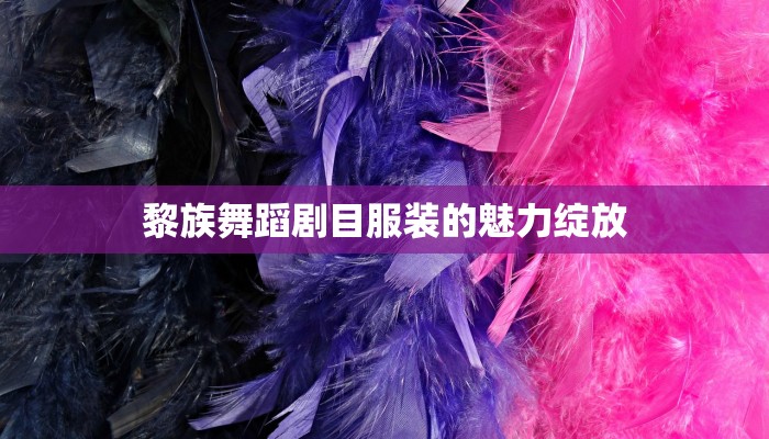 黎族舞蹈剧目服装的魅力绽放