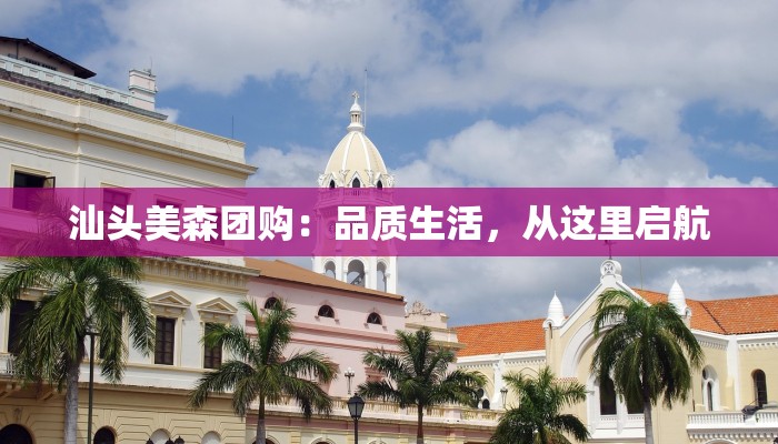 汕头美森团购：品质生活，从这里启航