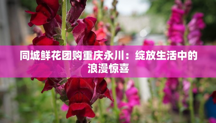 同城鲜花团购重庆永川：绽放生活中的浪漫惊喜