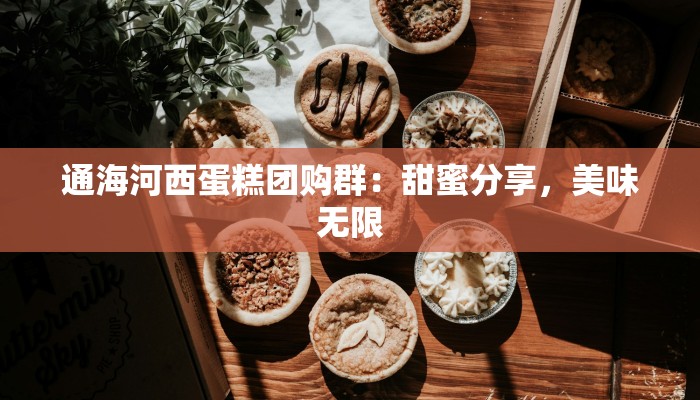 通海河西蛋糕团购群：甜蜜分享，美味无限