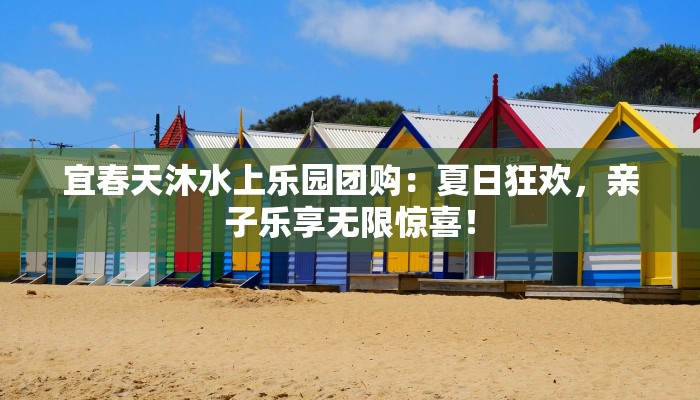 宜春天沐水上乐园团购：夏日狂欢，亲子乐享无限惊喜！
