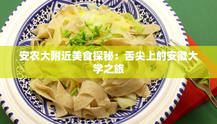安农大附近美食探秘：舌尖上的安徽大学之旅