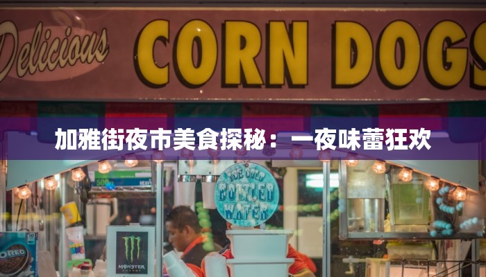 加雅街夜市美食探秘：一夜味蕾狂欢