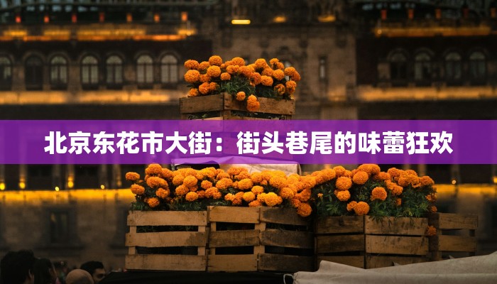 北京东花市大街：街头巷尾的味蕾狂欢