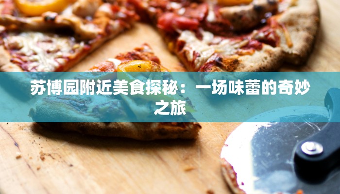 苏博园附近美食探秘：一场味蕾的奇妙之旅