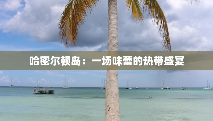 哈密尔顿岛：一场味蕾的热带盛宴