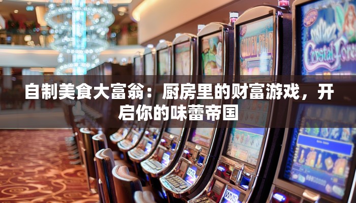 自制美食大富翁：厨房里的财富游戏，开启你的味蕾帝国