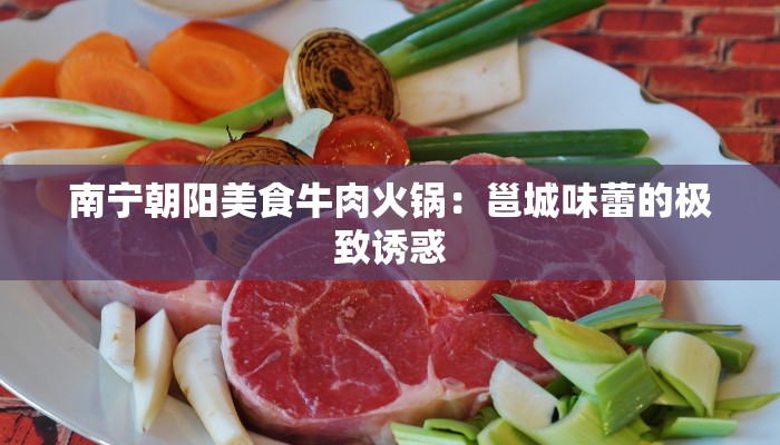 南宁朝阳美食牛肉火锅：邕城味蕾的极致诱惑