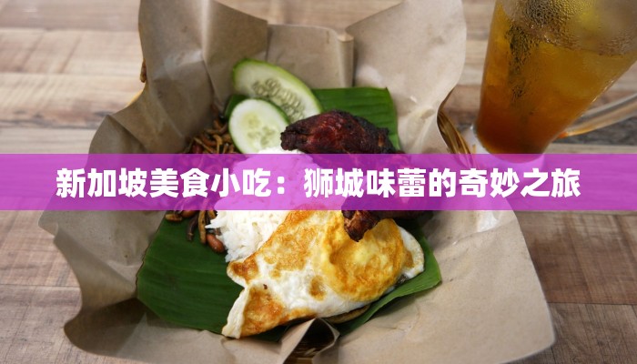 新加坡美食小吃：狮城味蕾的奇妙之旅