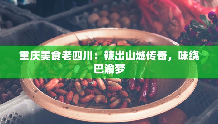 重庆美食老四川：辣出山城传奇，味绕巴渝梦