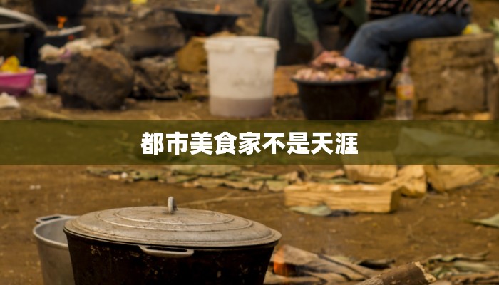 都市美食家不是天涯