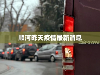 顺河昨天疫情最新消息