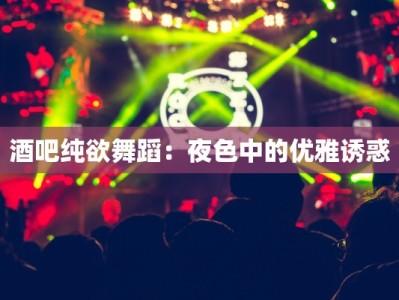 酒吧纯欲舞蹈：夜色中的优雅诱惑