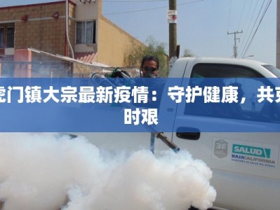 虎门镇大宗最新疫情：守护健康，共克时艰