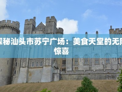 探秘汕头市苏宁广场：美食天堂的无限惊喜