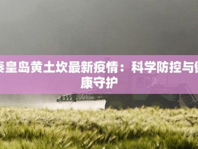 秦皇岛黄土坎最新疫情：科学防控与健康守护