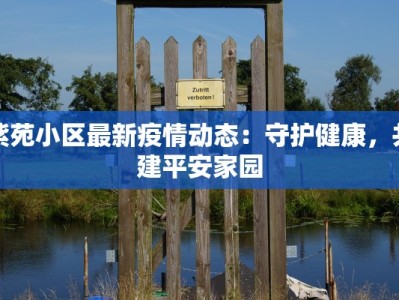 紫苑小区最新疫情动态：守护健康，共建平安家园
