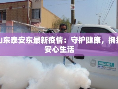 山东泰安东最新疫情：守护健康，拥抱安心生活