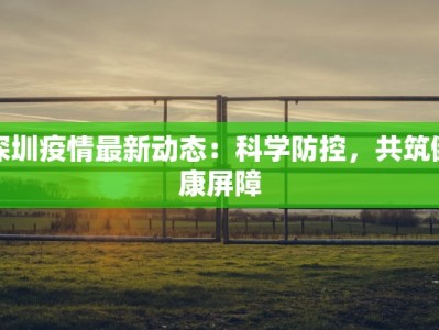 深圳疫情最新动态：科学防控，共筑健康屏障