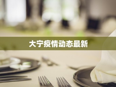 大宁疫情动态最新