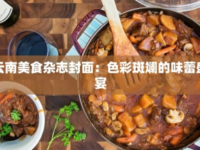 云南美食杂志封面：色彩斑斓的味蕾盛宴